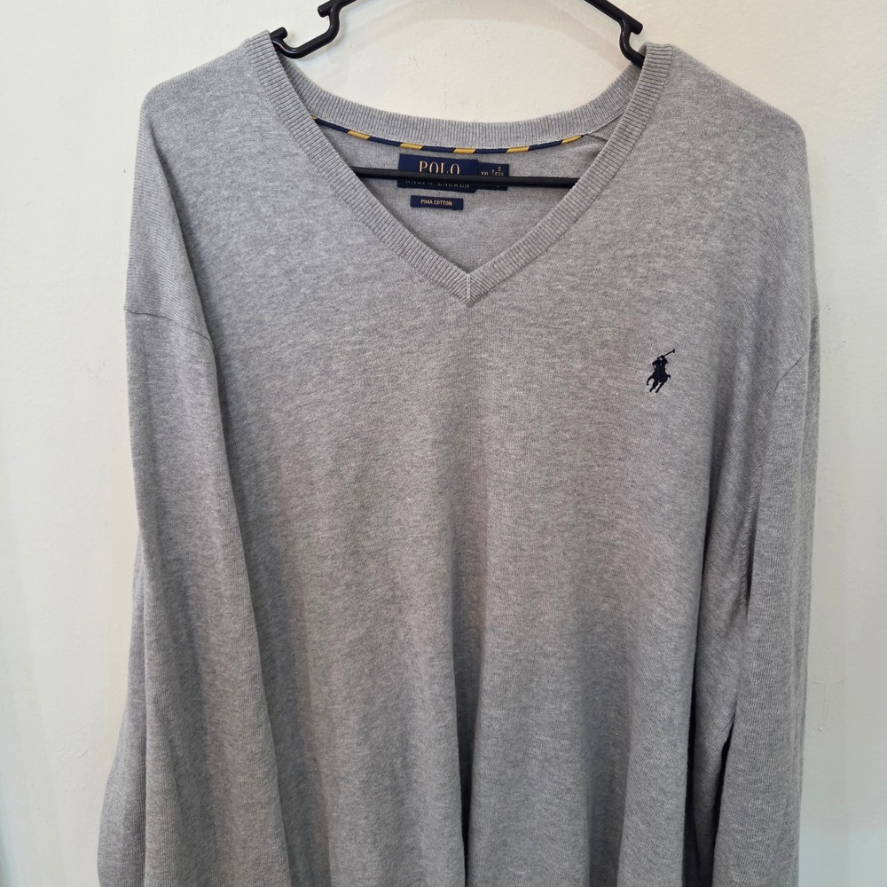 Polo Ralph Lauren  V-Neck Light Sweater, Size XXL